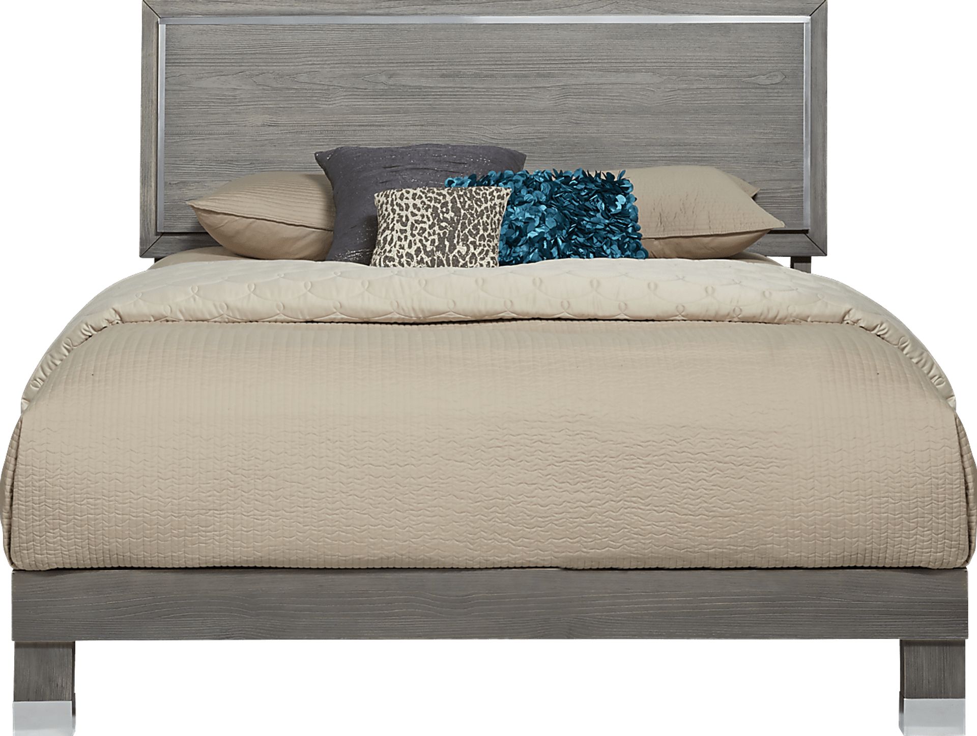 Siena Gray 3 Pc King Bed - Image 1