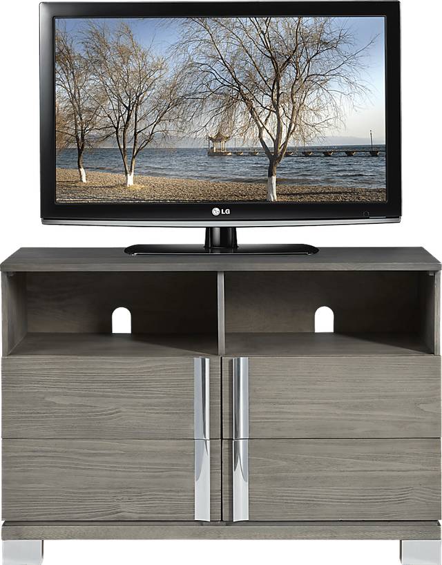 Siena Gray Media Chest - Thumbnail - Image 1