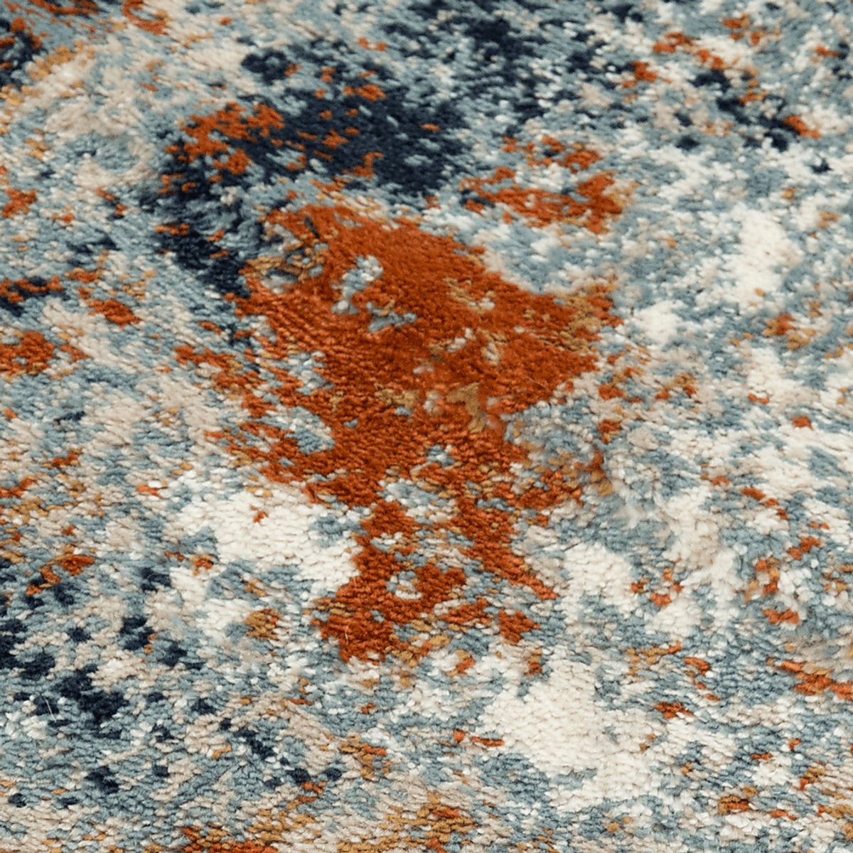 Siene Orange Orange,Red Polypropylene Fabric Rug | Rooms to Go