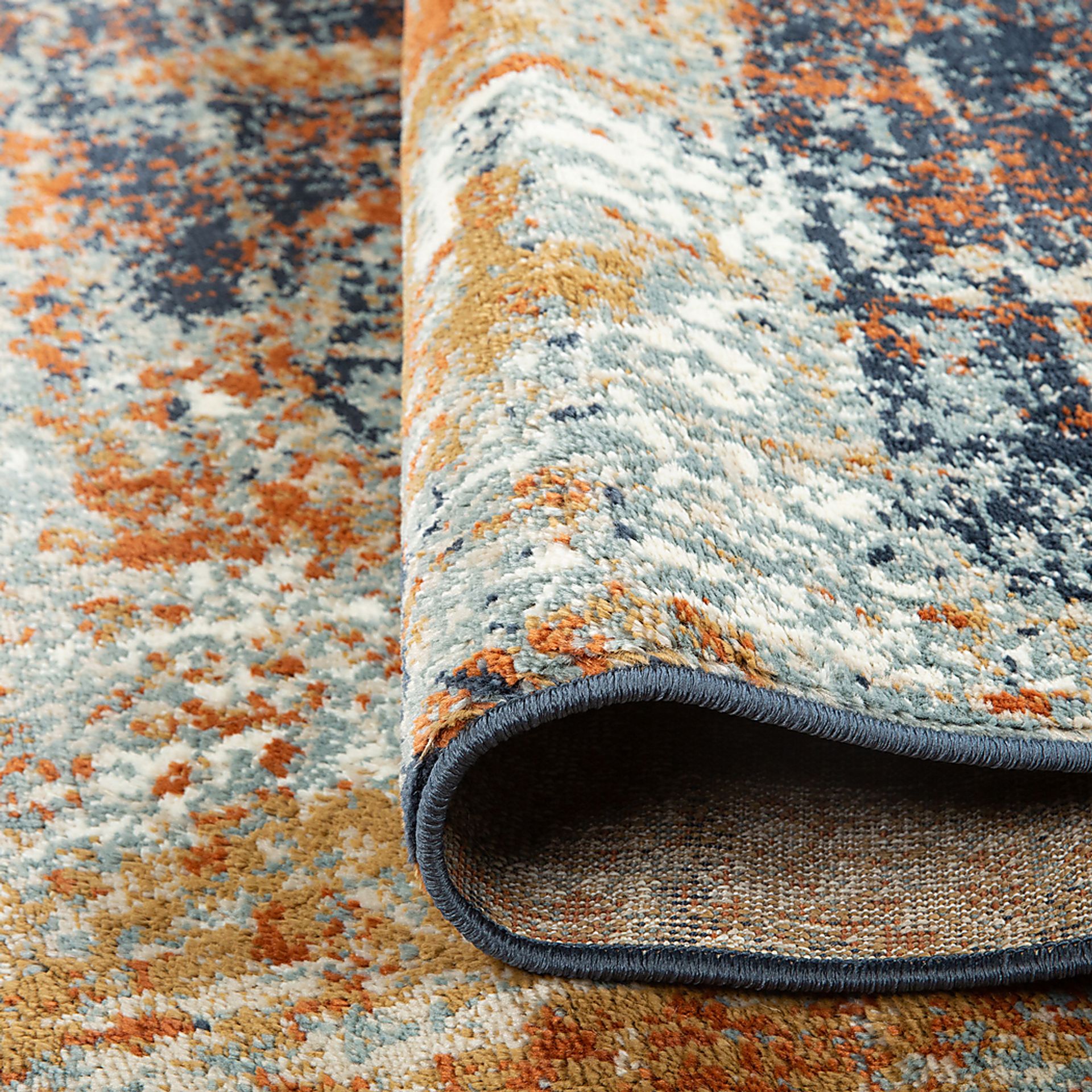 Siene Orange 5'1 x 7'6 Rug - Image 9