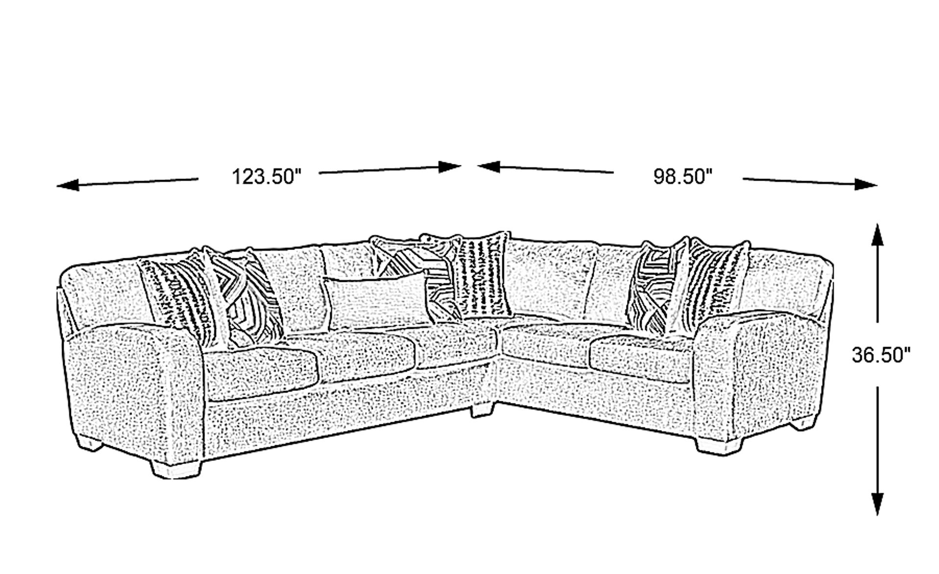 Dimension Image. Please refer to the Dimension Tab on this page for dimension details.
