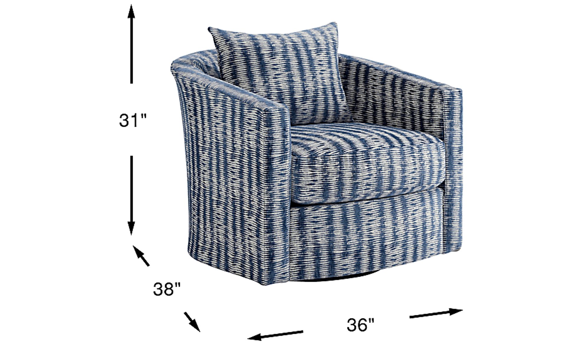 Dimension Image. Please refer to the Dimension Tab on this page for dimension details.