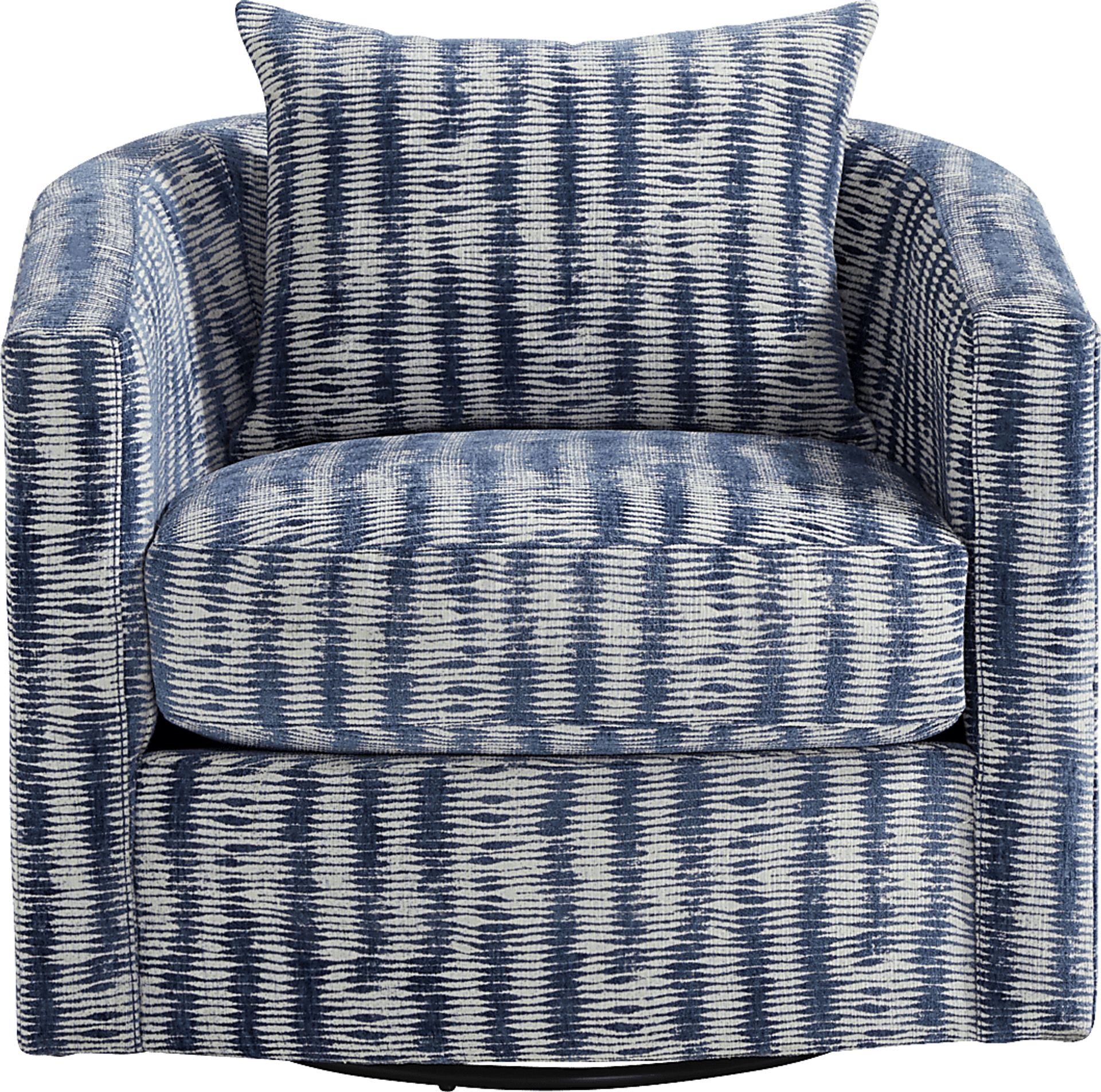 Sienna Way Blue Swivel Chair - Image 2