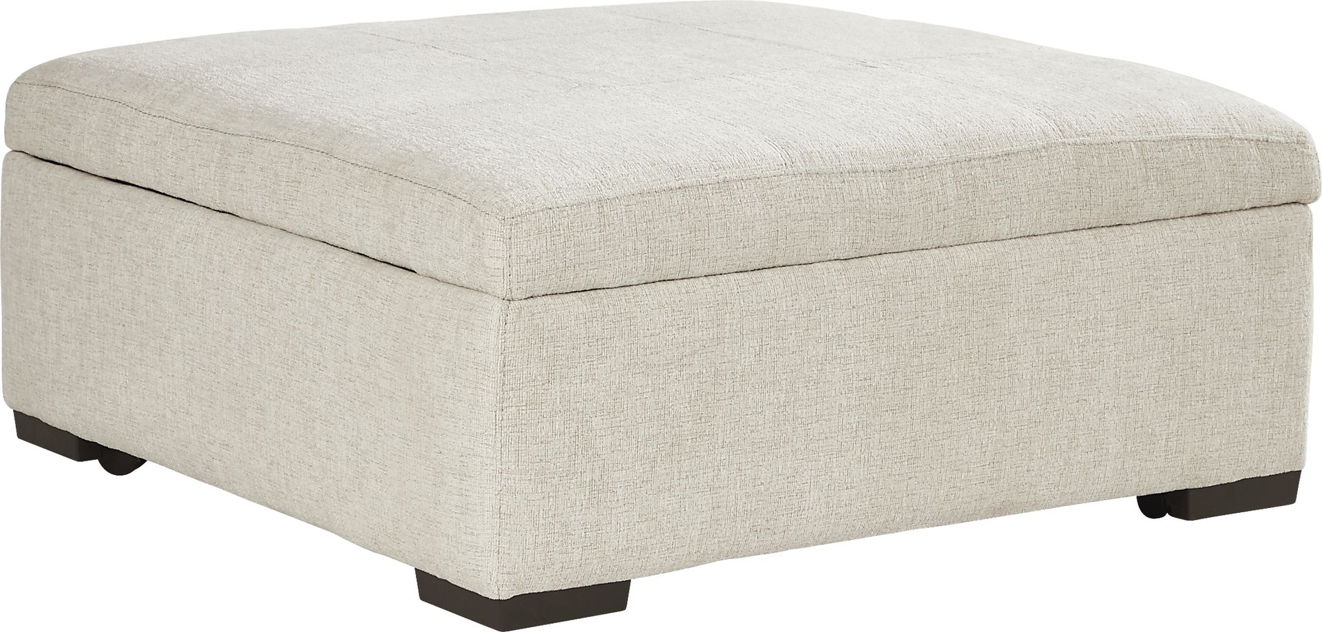 Sienna Way Cream Chenille 5 Pc Sectional Living Room - Image 5