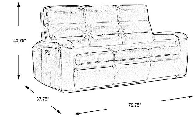 Dimension Image. Please refer to the Dimension Tab on this page for dimension details.