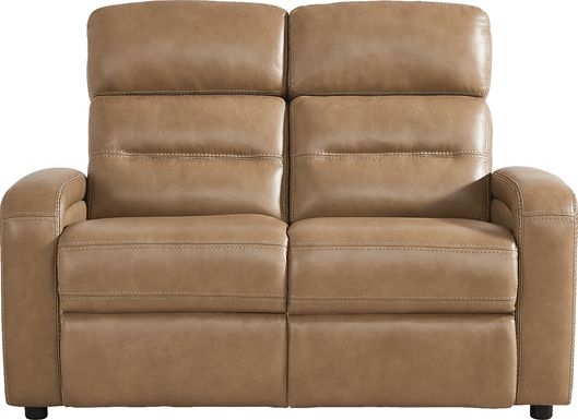 Sierra Madre Saddle Leather Loveseat