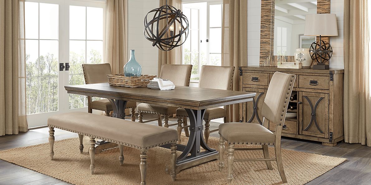 Sierra Vista Driftwood 5 Pc Dining Room