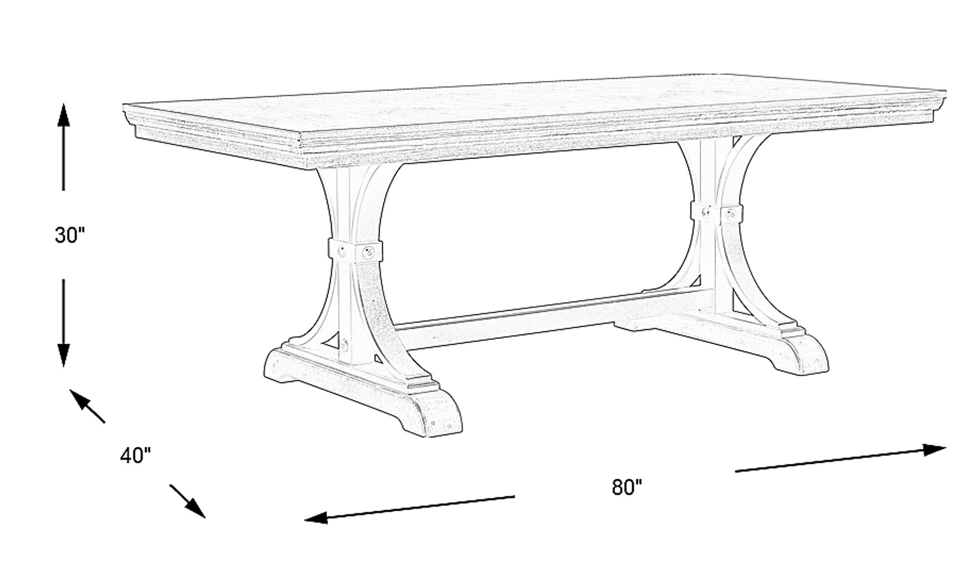Sierra Vista Dining Table