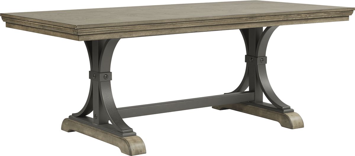 Sierra vista driftwood 5 best sale pc rectangle dining set