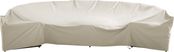 Siesta Key 3 Pc Patio Curved Sectional Cover