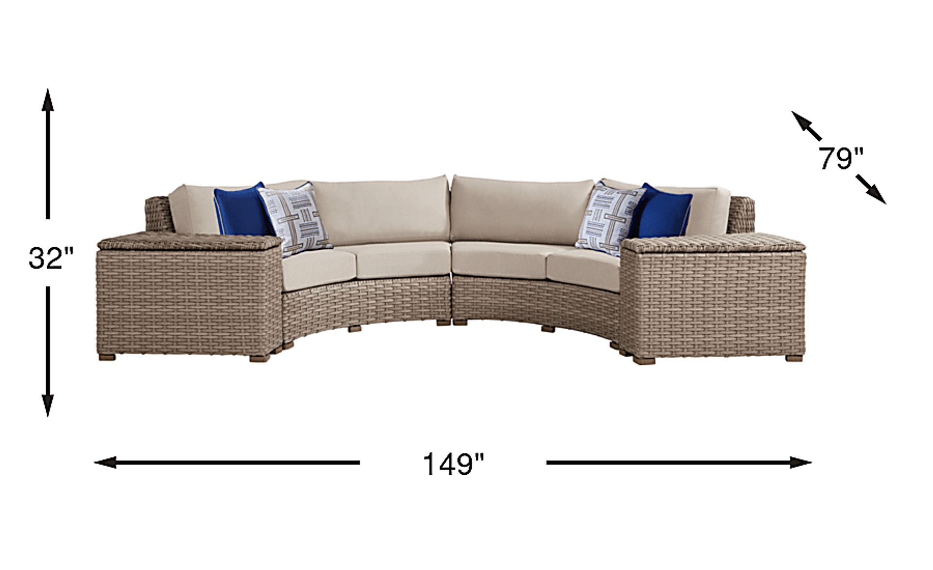 Dimension Image. Please refer to the Dimension Tab on this page for dimension details.