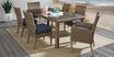 Siesta Key Driftwood 72 in. Rectangle Outdoor Dining Table