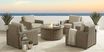 Siesta Key Driftwood Outdoor Chair with Sand Cushions