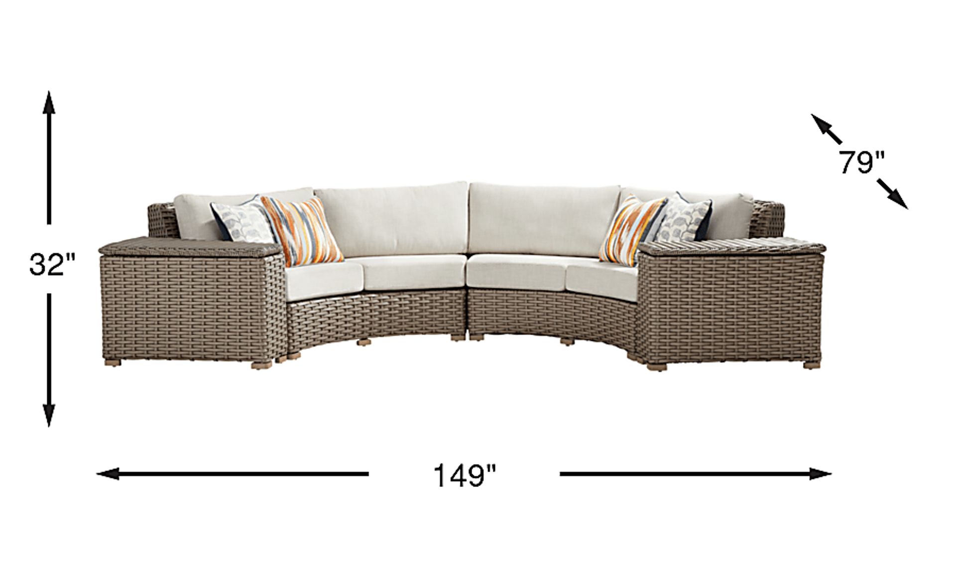 Dimension Image. Please refer to the Dimension Tab on this page for dimension details.