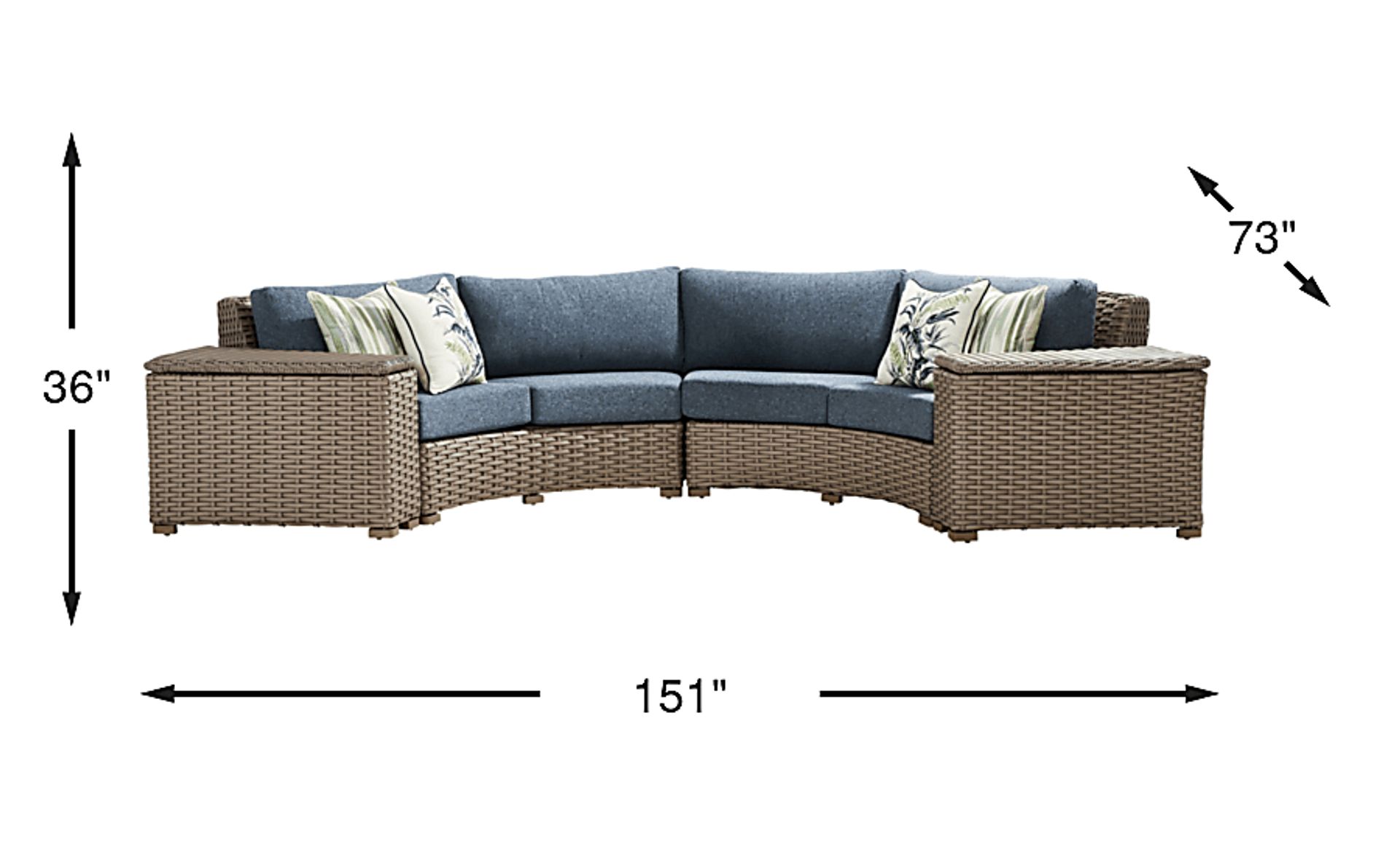 Dimension Image. Please refer to the Dimension Tab on this page for dimension details.