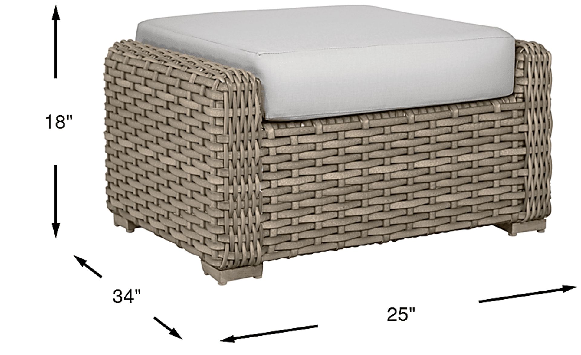 Dimension Image. Please refer to the Dimension Tab on this page for dimension details.