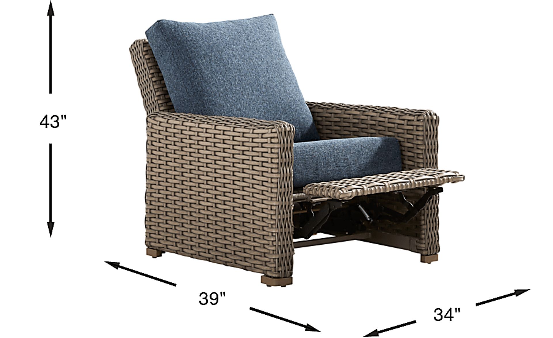 Dimension Image. Please refer to the Dimension Tab on this page for dimension details.