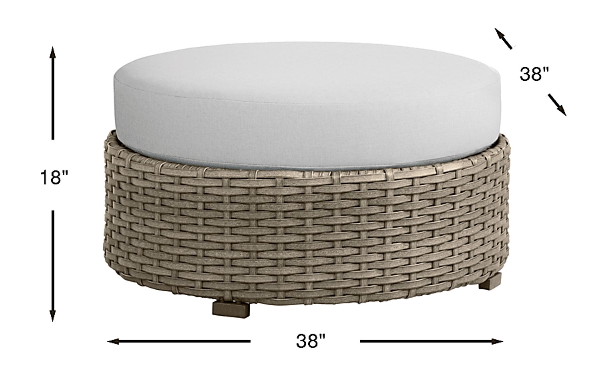 Dimension Image. Please refer to the Dimension Tab on this page for dimension details.