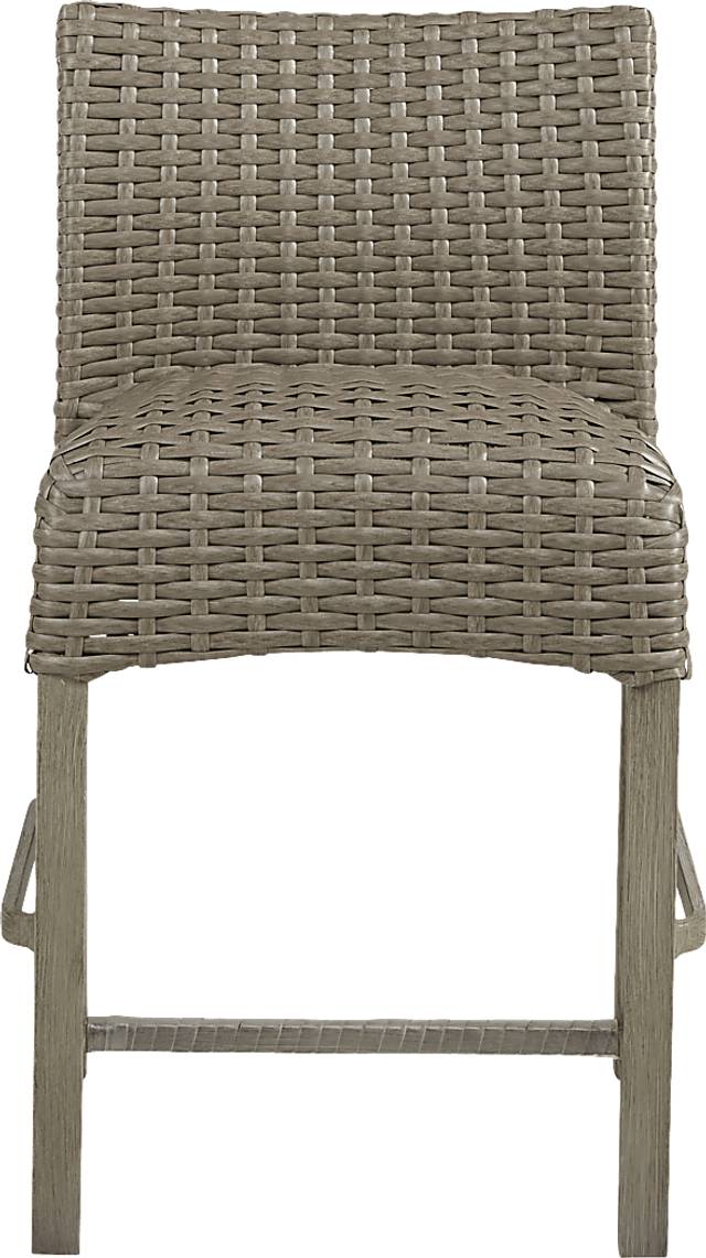 Siesta Key Driftwood Outdoor Balcony Stool - Thumbnail - Image 3