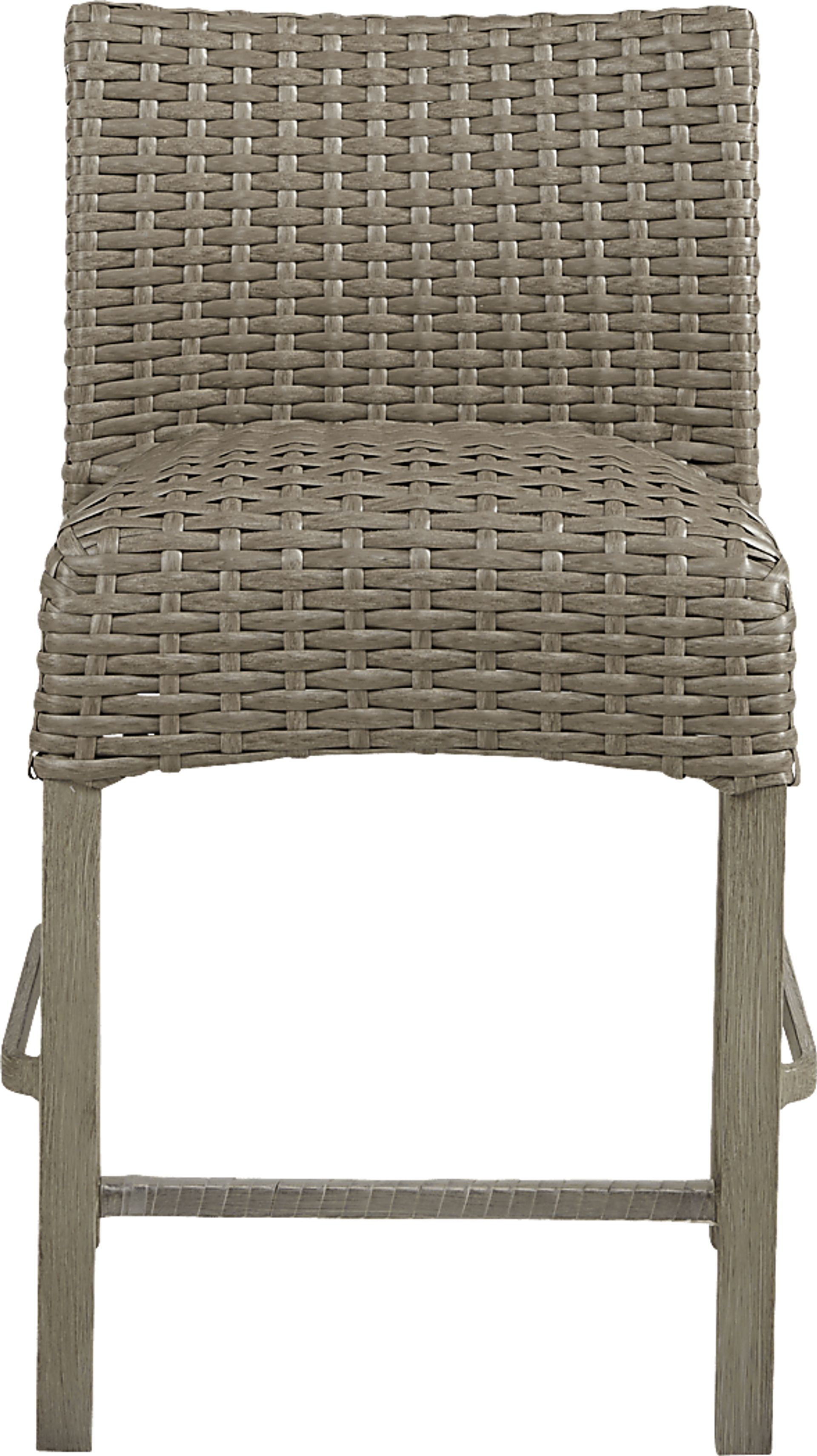Siesta Key Driftwood Outdoor Balcony Stool - Image 3