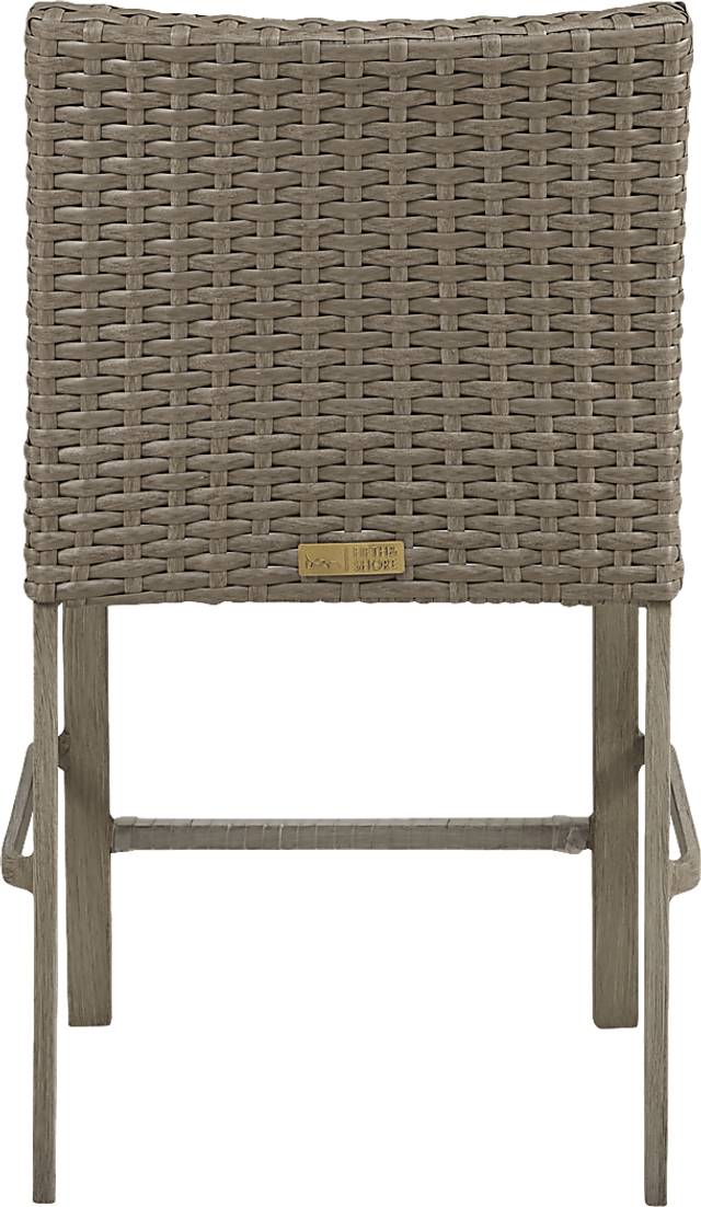 Siesta Key Driftwood Outdoor Balcony Stool - Thumbnail - Image 4