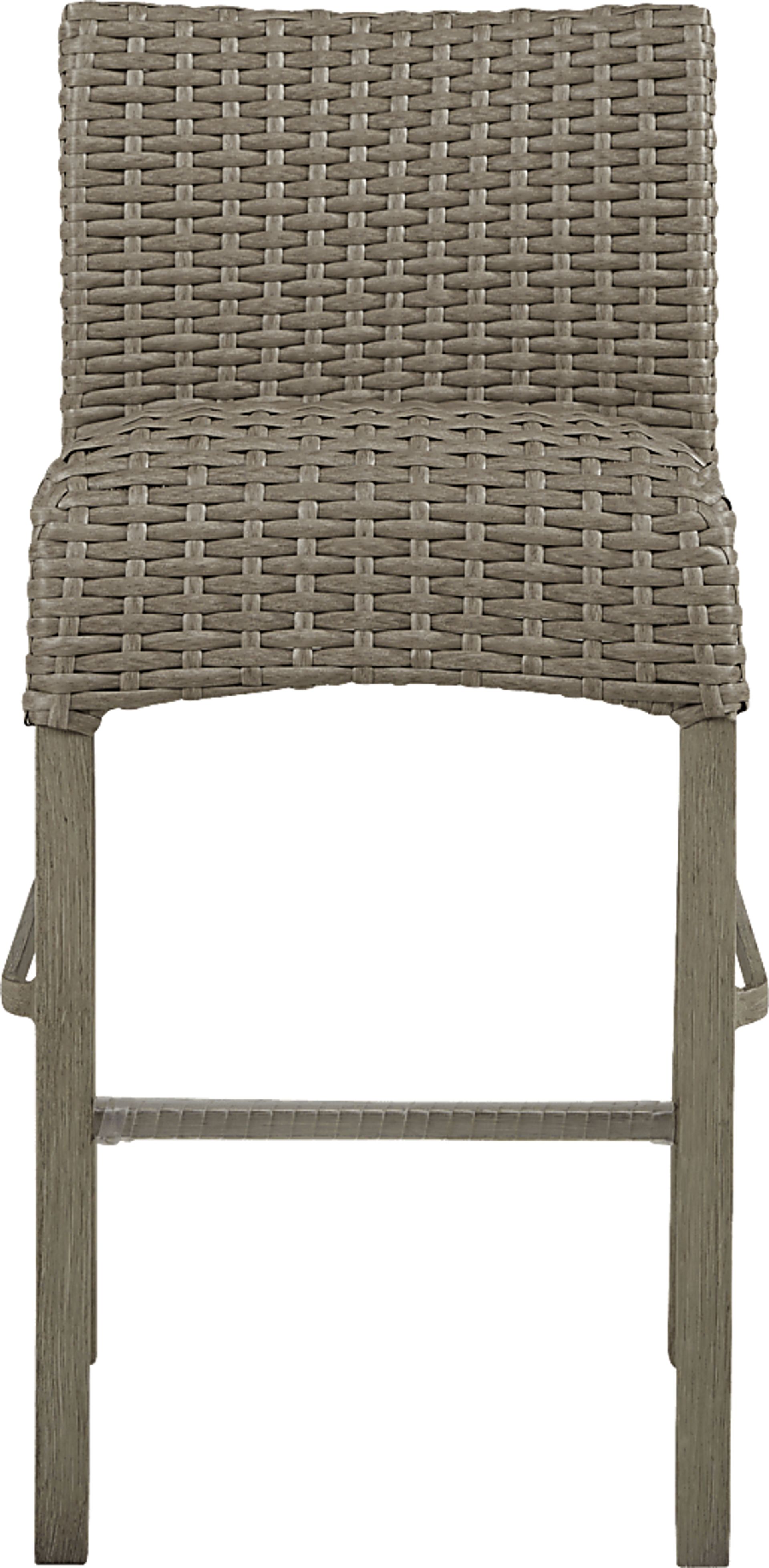 Siesta Key Driftwood Outdoor Barstool - Image 3