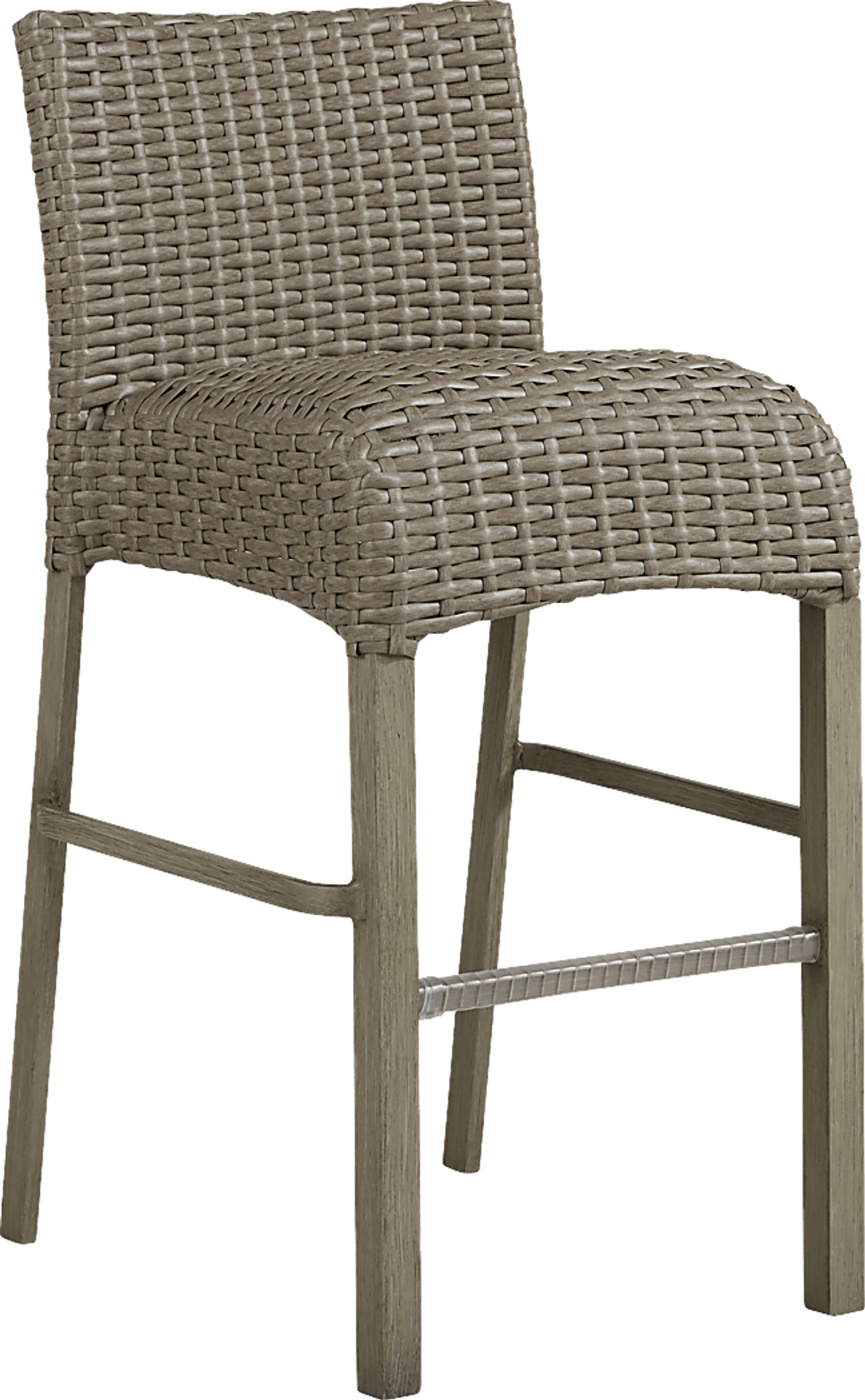 Siesta Key Driftwood Outdoor Barstool - Image 1