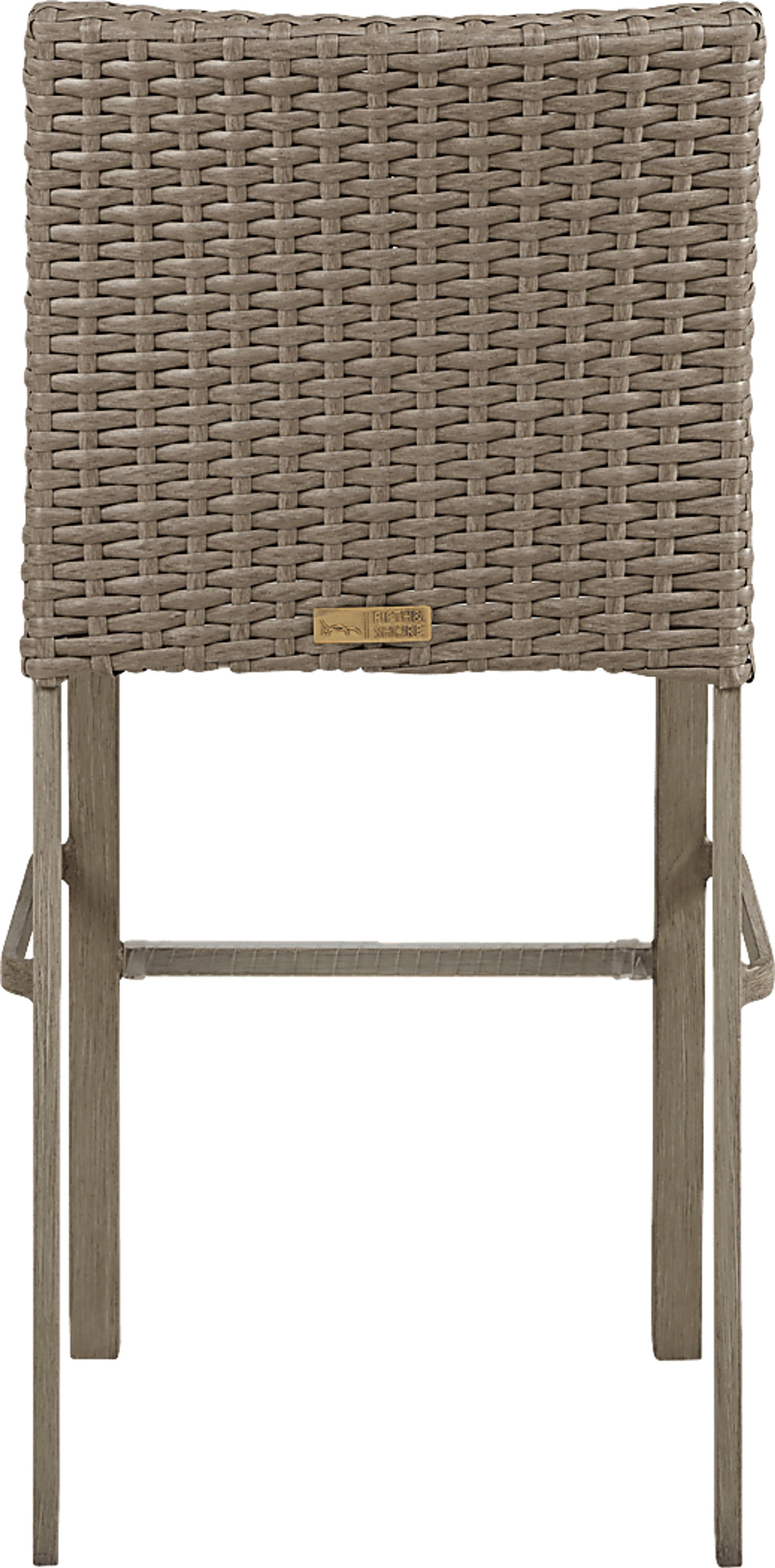 Siesta Key Driftwood 5 Pc 40 in. Round Bar Height Outdoor Dining Set - Image 5