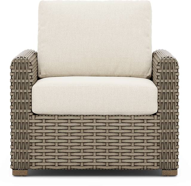 Siesta Key Driftwood Outdoor Chair with Desert Cushions - Thumbnail - Image 2