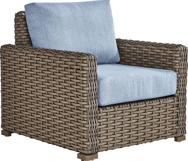 Siesta Key Driftwood 4 Pc Outdoor Seating Set with Steel Cushions - Thumbnail - Image 5