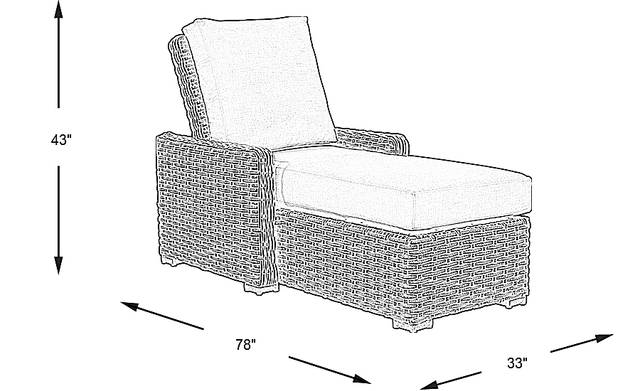 Dimension Image. Please refer to the Dimension Tab on this page for dimension details.