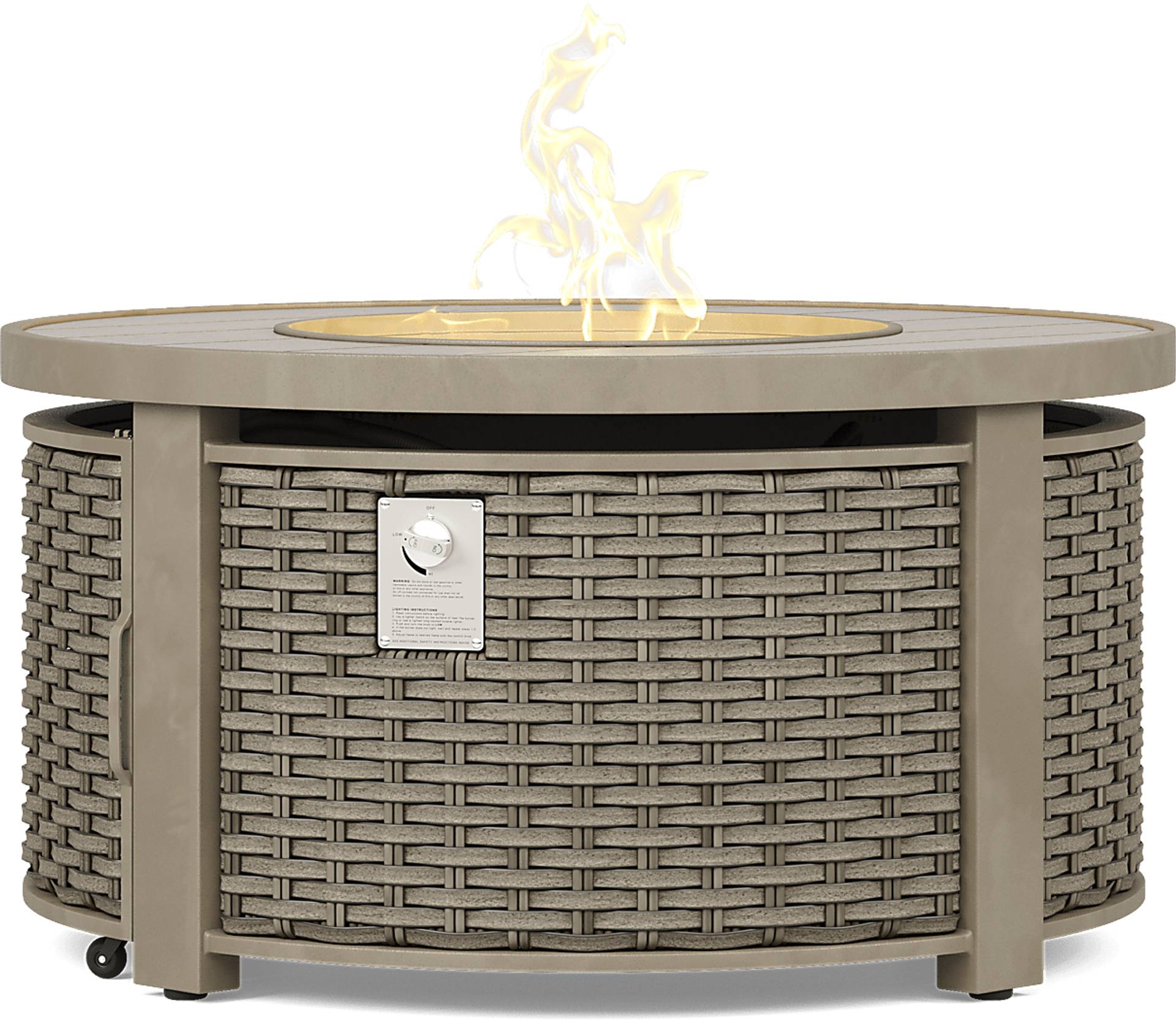 round fire pit
