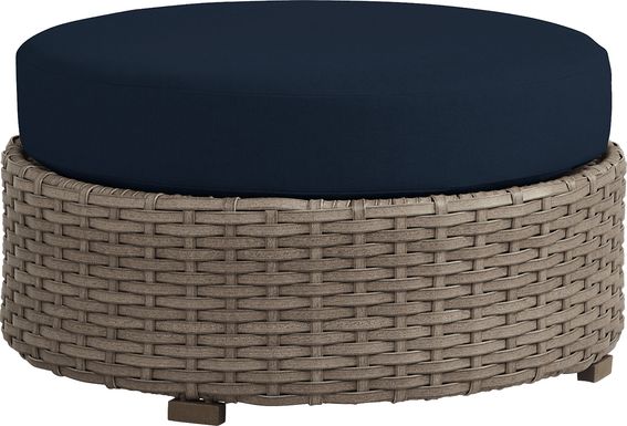 Round Outdoor Ottomans