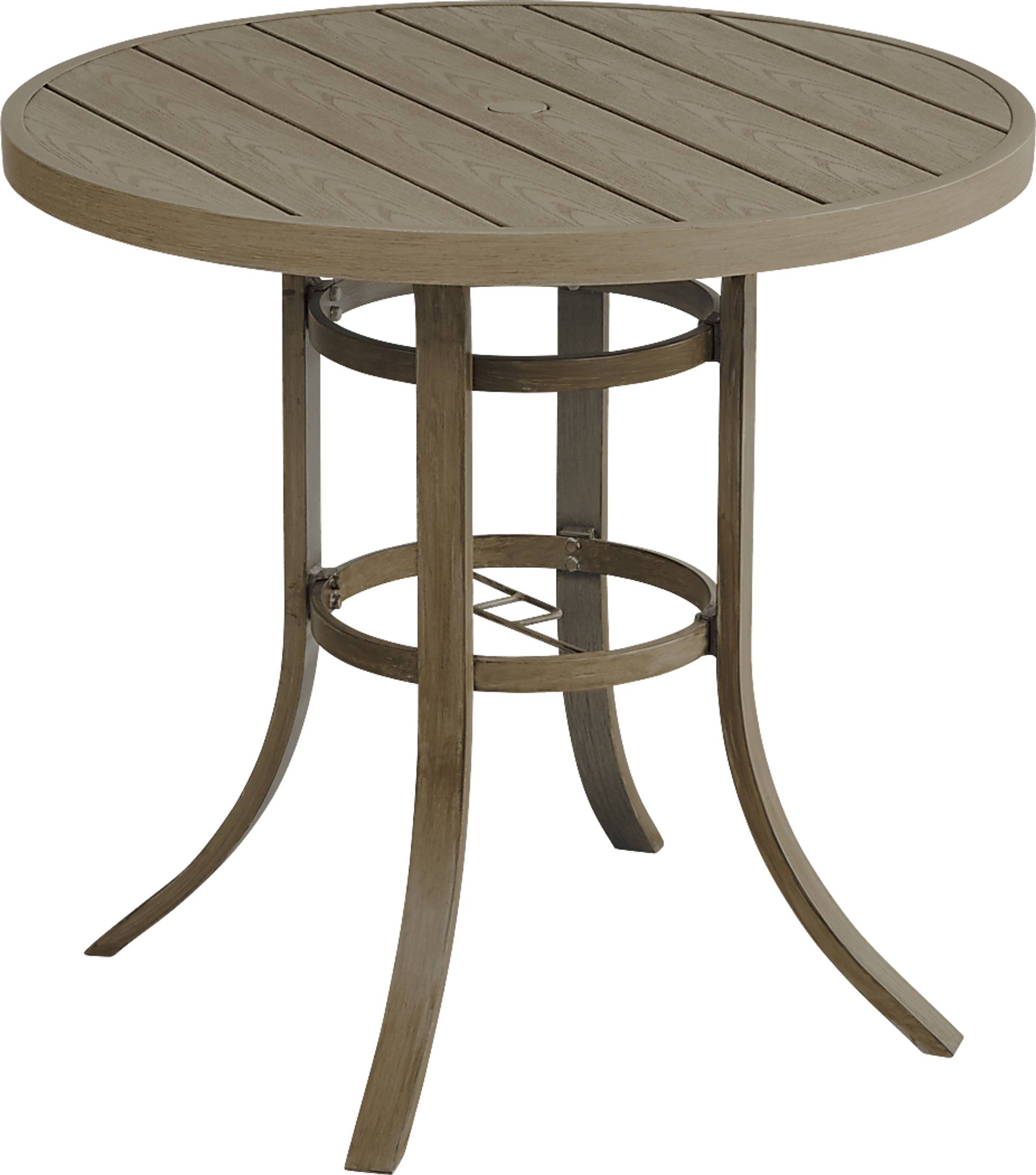 40 in. balcony table