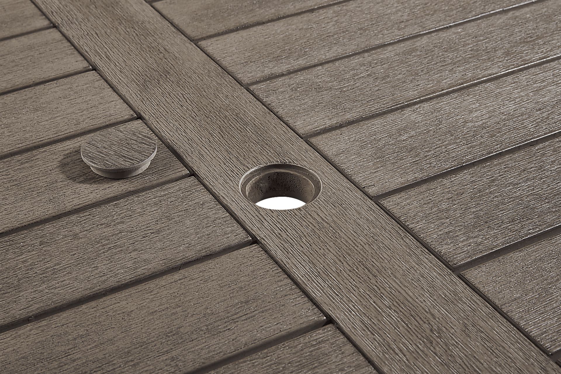 Siesta Key Light Wood 76 in. Rectangle Outdoor Dining Table - Image 4