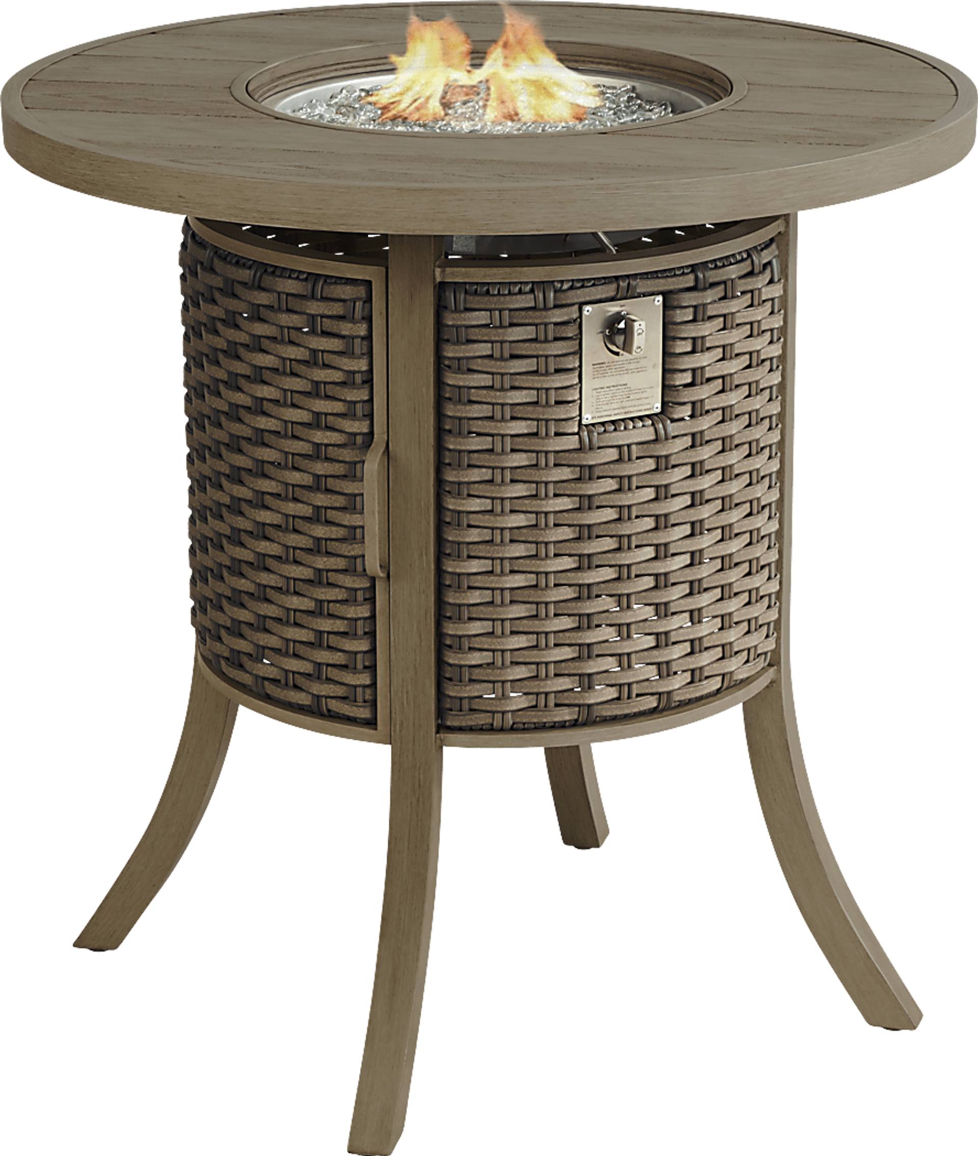 fire bar table