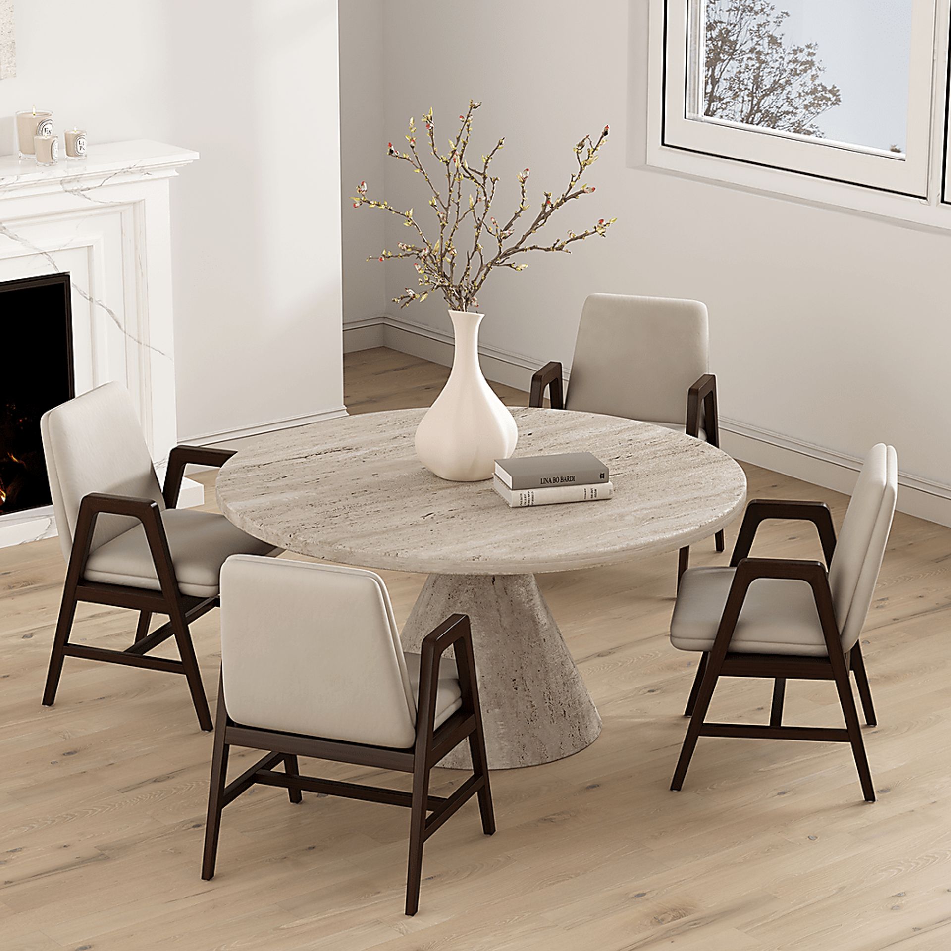 Signett Champagne Arm Chair - Image 2