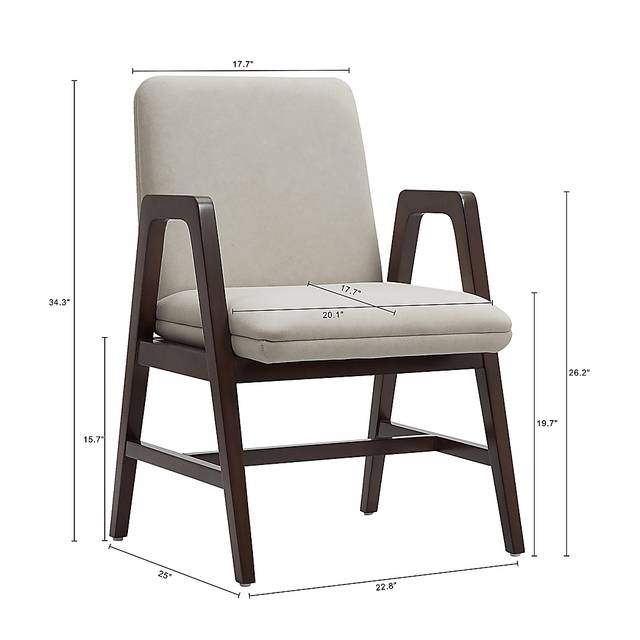 Signett Champagne Arm Chair - Thumbnail - Image 9