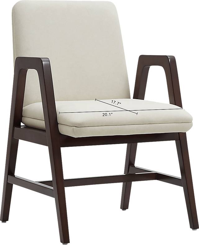 Signett Cream Arm Chair - Thumbnail - Image 10