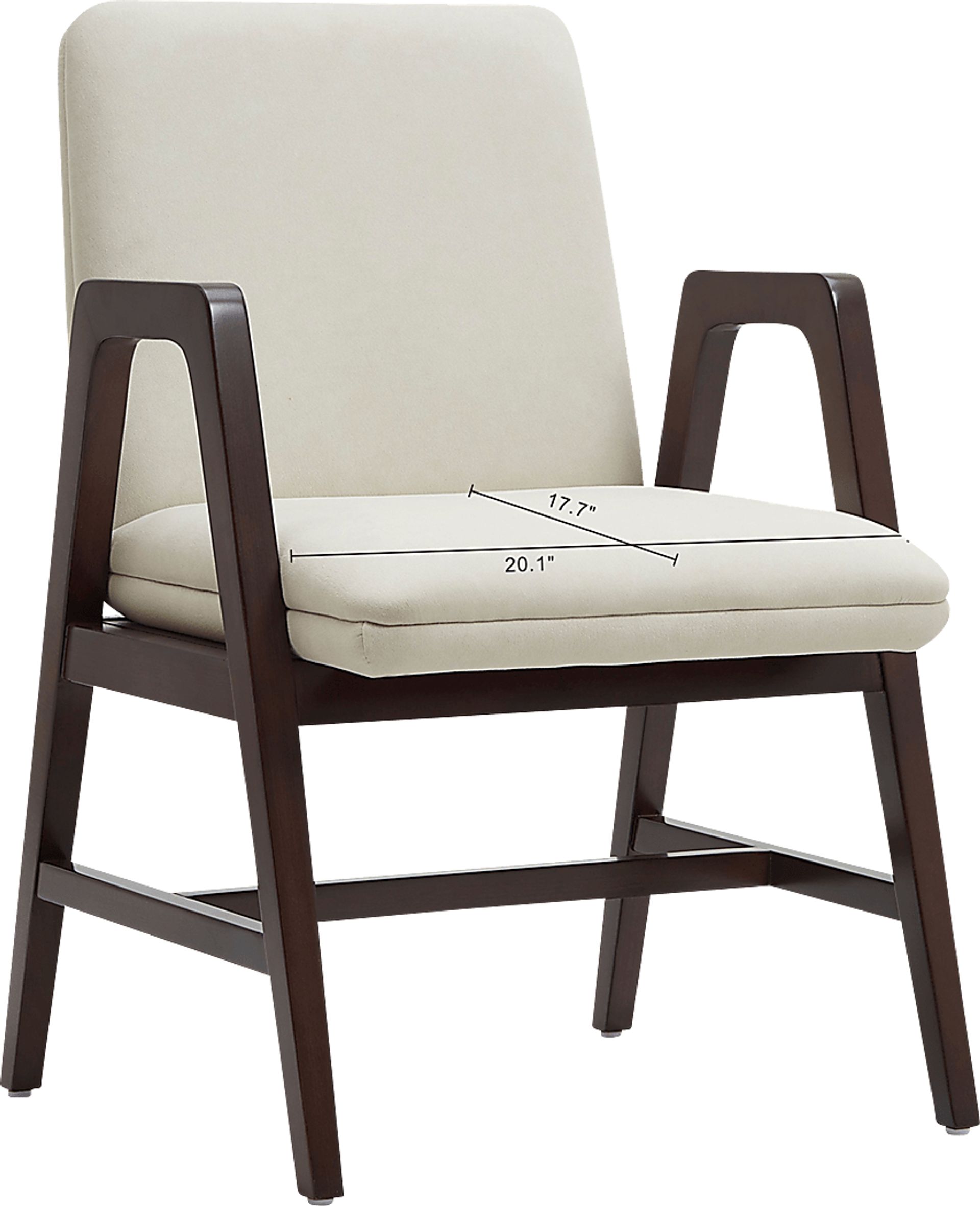 Signett Cream Arm Chair - Image 10