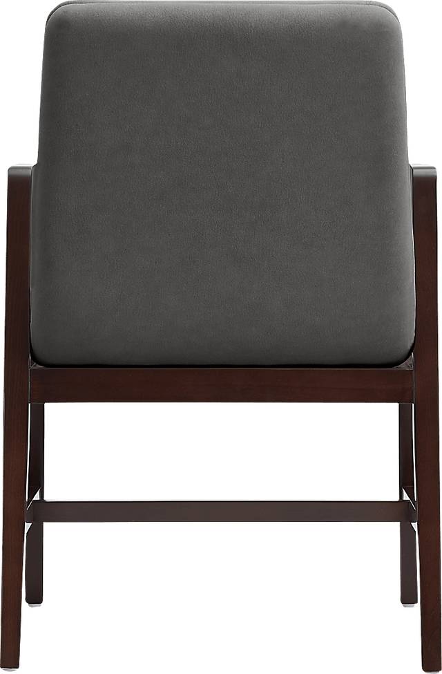 Signett Dark Gray Arm Chair - Thumbnail - Image 4
