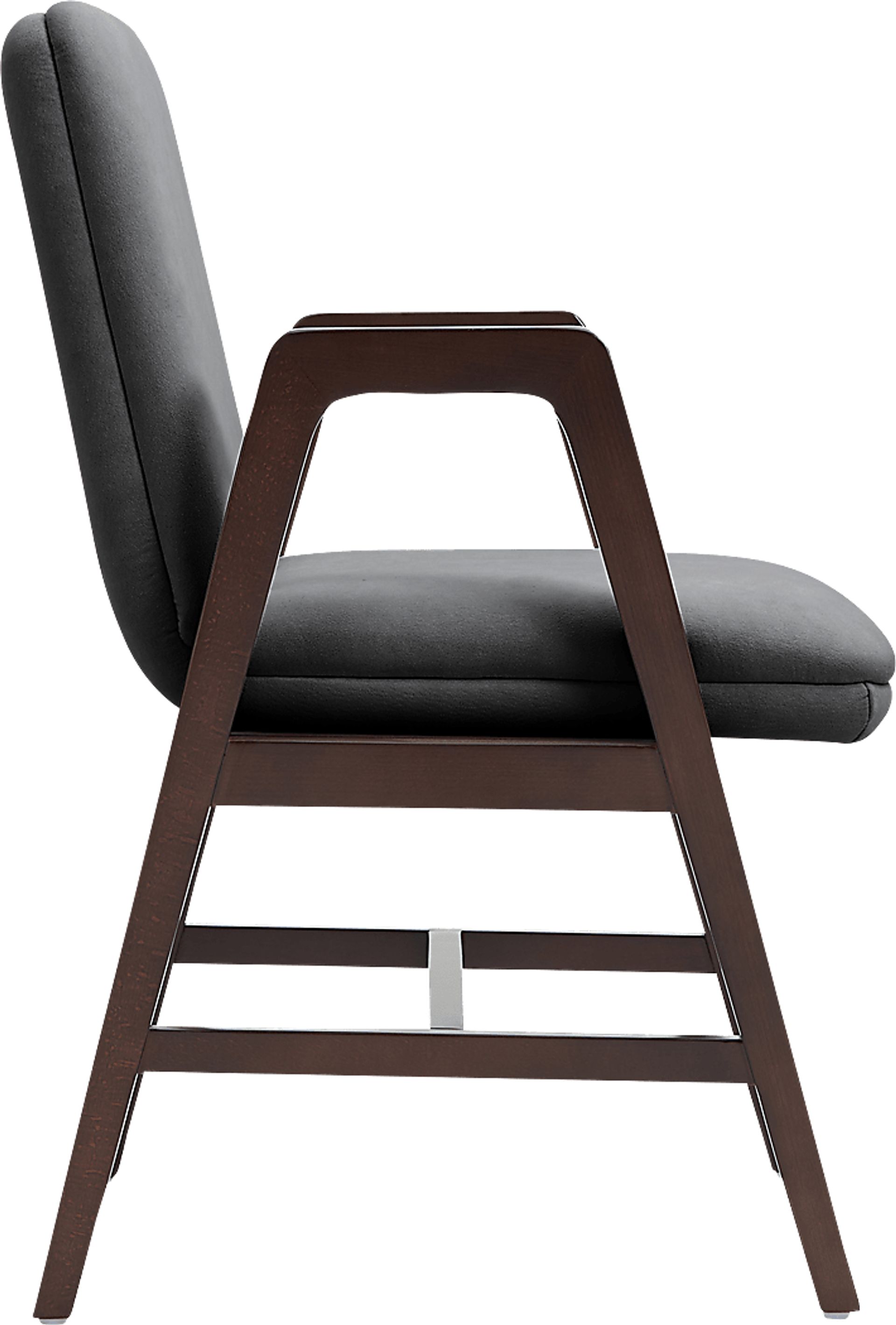 Signett Dark Gray Arm Chair - Image 7