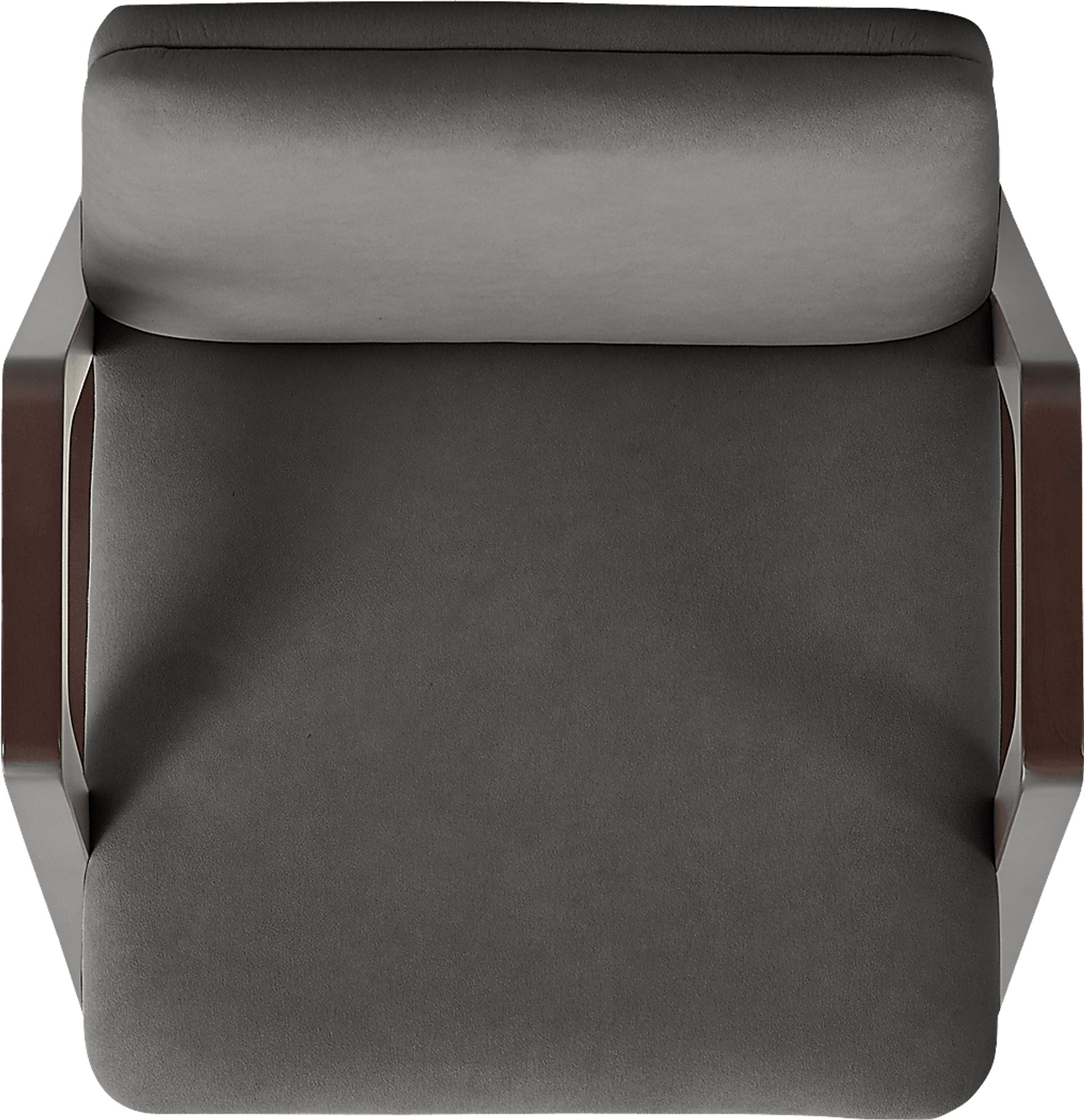 Signett Dark Gray Arm Chair - Image 8