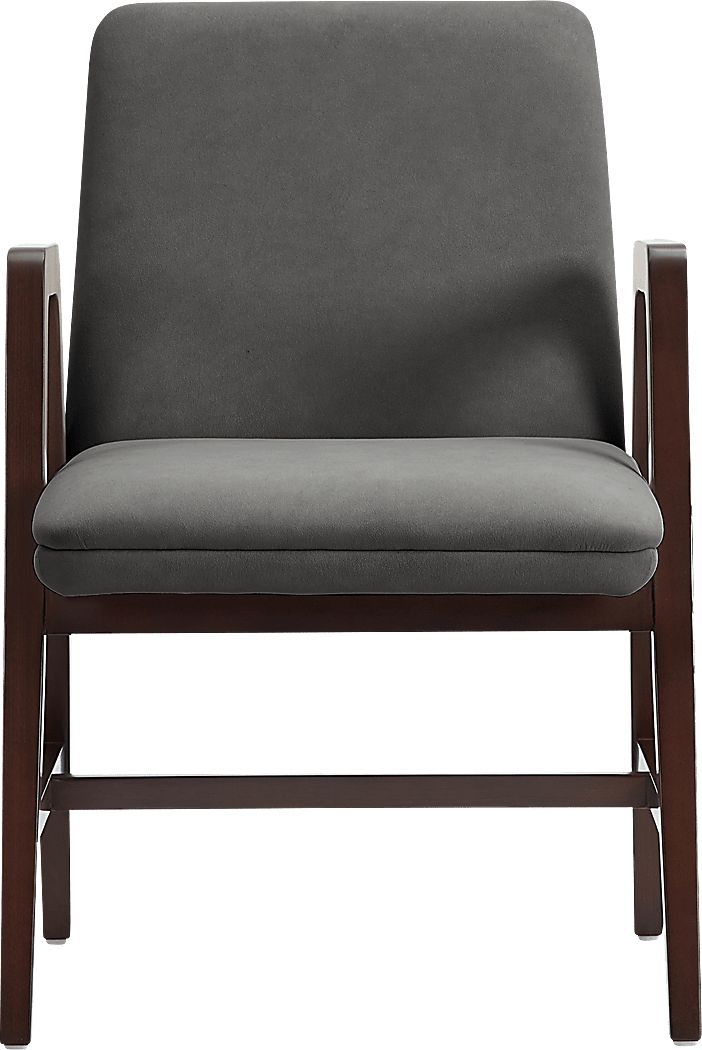 Signett Dark Gray Arm Chair