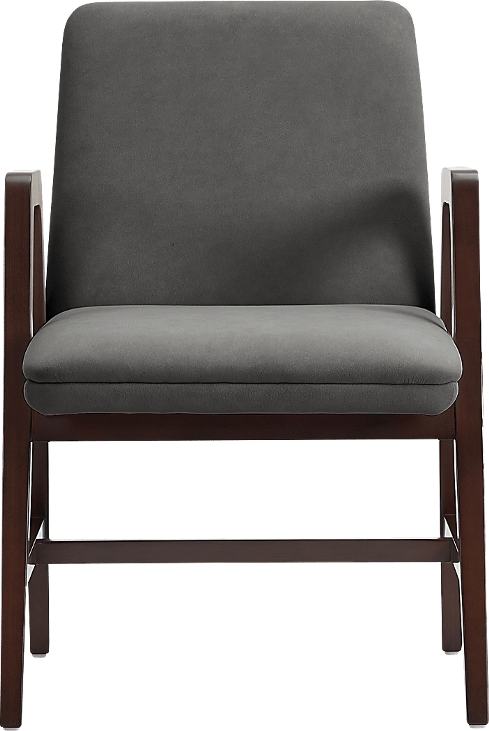 Signett Dark Gray Arm Chair - Image 1