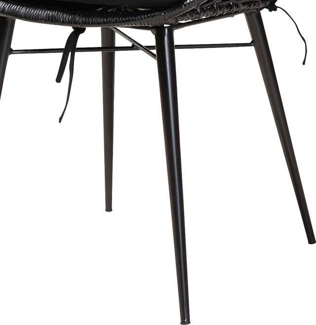 Sigourney Black Dining Chairs, Set of 2 - Thumbnail - Image 6