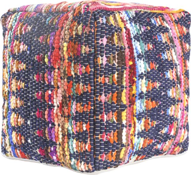 Sihle Denim Pouf - Thumbnail - Image 1