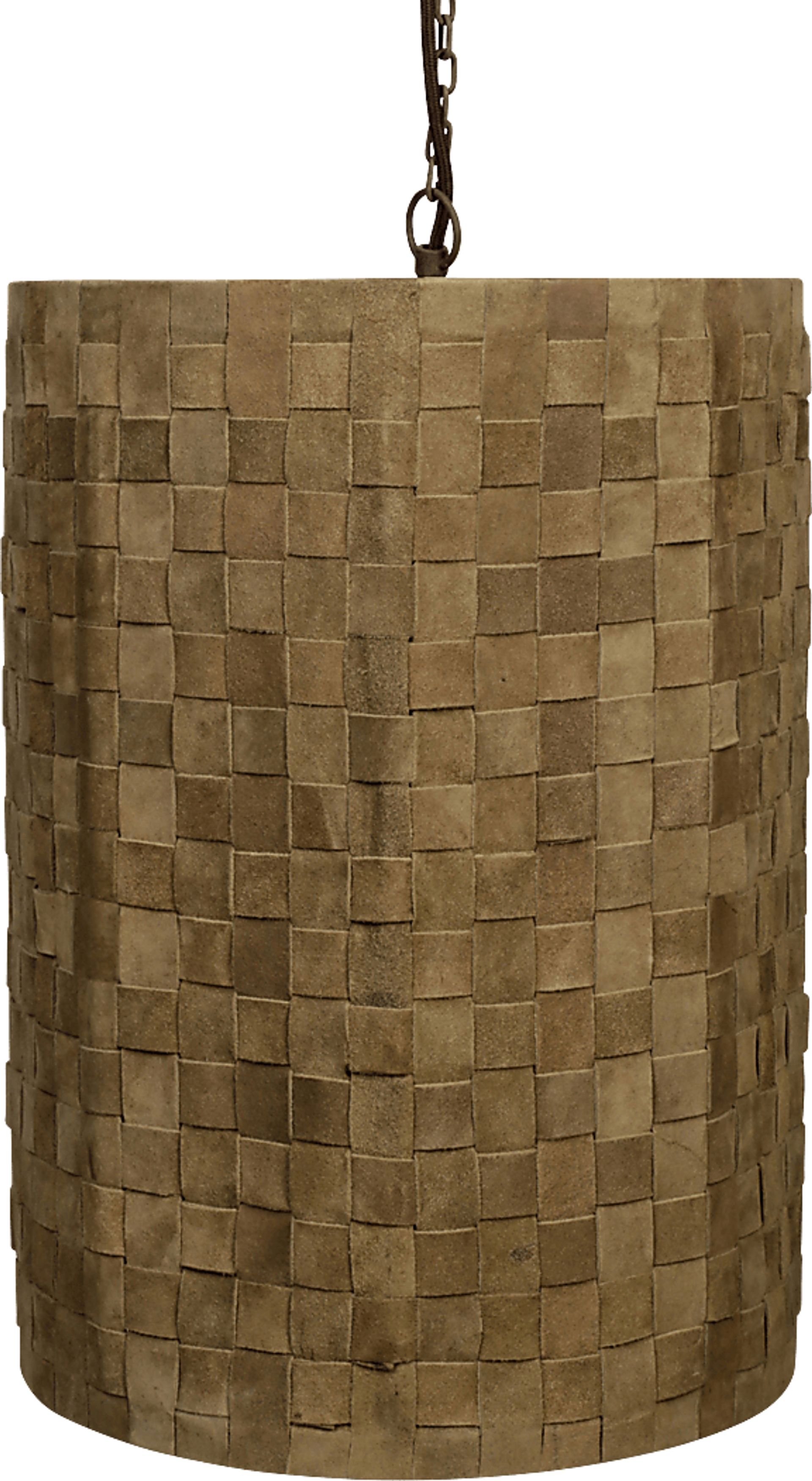 Silabert Large Beige Chandelier - Image 1