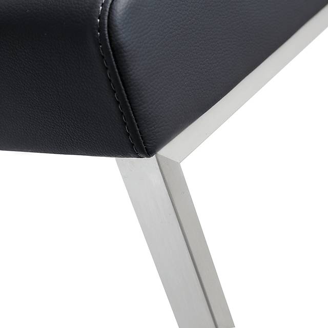 Silas Black Barstools (Set of 2) - Thumbnail - Image 2