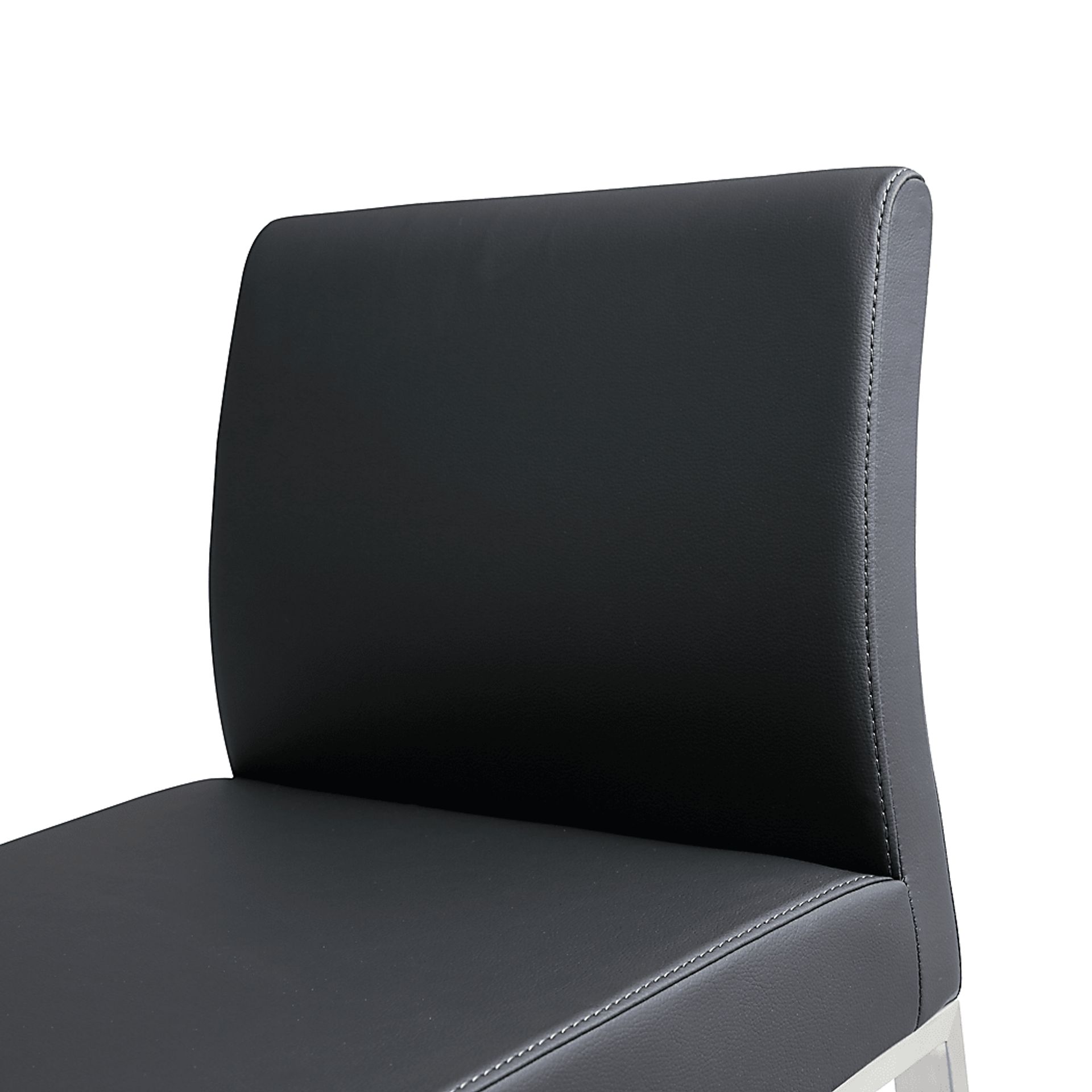 Silas Black Counter Height Stools (Set of 2) - Image 2
